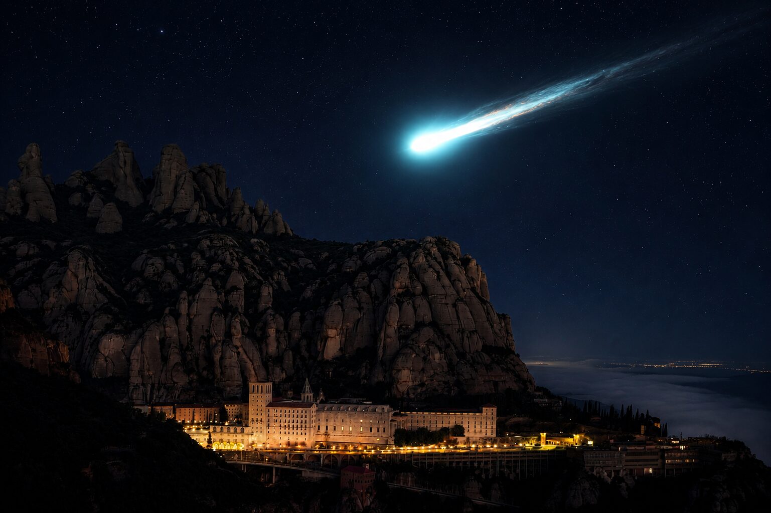 El OVNI de Montserrat: la luz colosal que cambió a Javier Sierra y Manuel Carballal