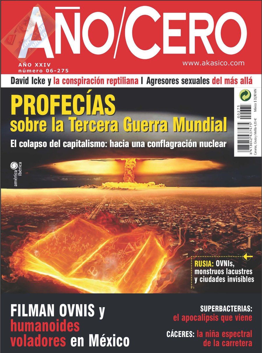 Portada de Año Cero nº 275, junio de 2013