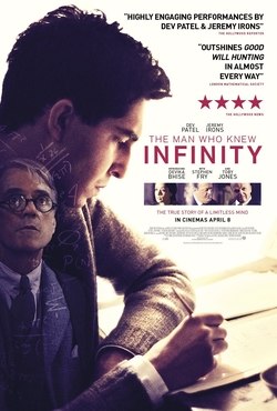 Cartel de la película El hombre que conocía el infinito (2015)