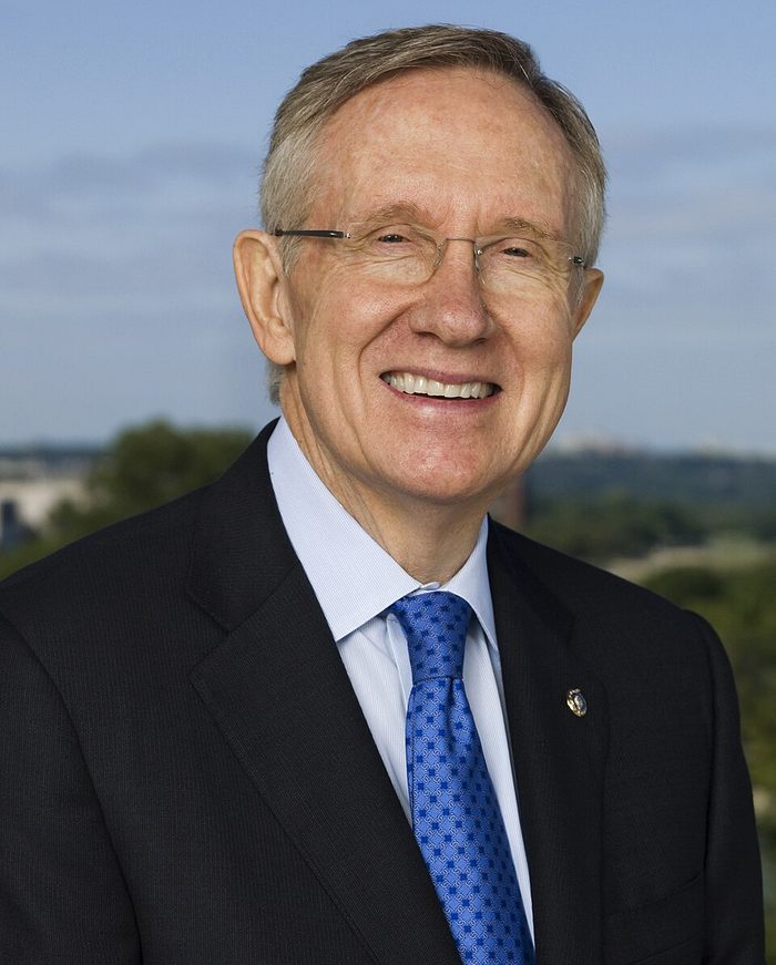 Retrato oficial del senador Harry Reid