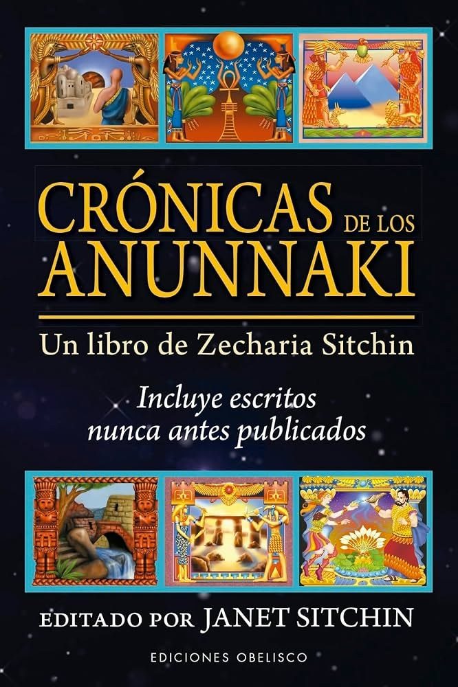 Portada de Crónicas de los Anunnaki, edición de Janet Sitchin