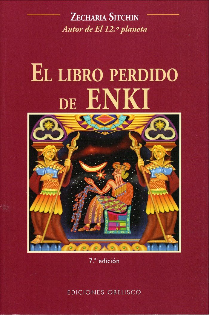Portada de El libro perdido de Enki, de Zecharia Sitchin