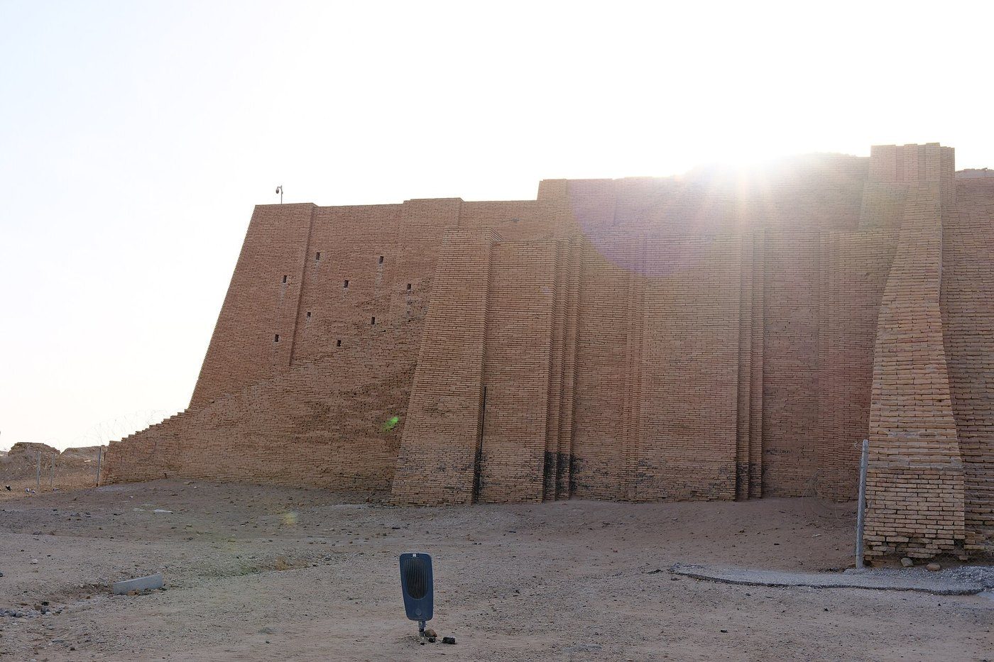 El zigurat de Ur, en Nasiriya, Irak
